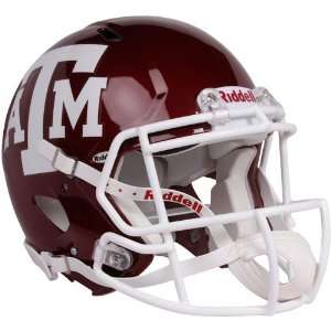  Texas A&M Aggies Revolution Speed Pro Line Helmet: Sports 