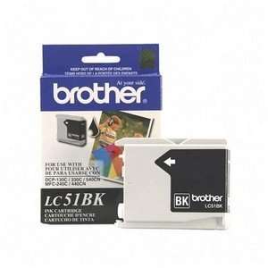 : BROTHER Ink Jet Cartridge, Black MC240C, 244C MFC 3360, 5460, 5860 