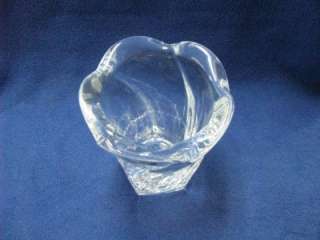 Amazing Royal Copenhagen Swirling Crystal GALAXI Vase Excellent 
