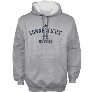 Adidas Connecticut Huskies (UConn) Ash Practice Hoody Sweatshirt 