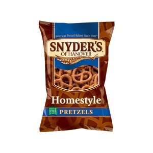 Snyders of Hanover Homestyle Pretzels, 9.0 Oz Bags (Pack of 12)