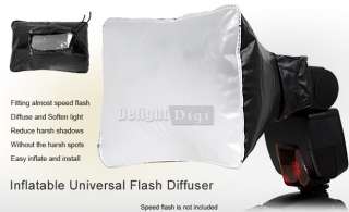 Soft Flash Bounce Diffuser Dome Fits For all Flash Model Flashes E2B