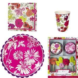 Large Meri Meri Flowers in Bloom Party Kit  Kitchen 