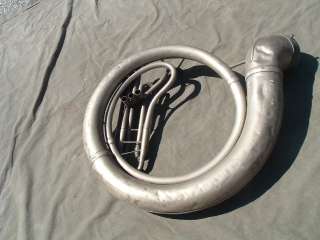 Holton Collegiate Silver Sousaphone Needs Work Missing Valves  