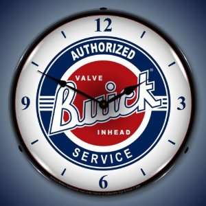  Old Time Buick Logo on Lighted Wall Clock 