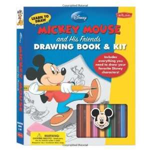  Learn to Draw Disney Mickey Mouse and His Friends Drawing Book 