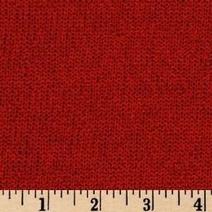  58 Wide Sweater Knit Red Fabric By The Yard: Arts 