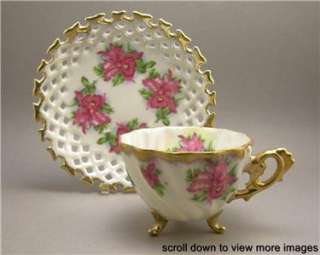 Vintage GC Giftcraft China Lusterware Lustre Tea Cup & Saucer Set Made 