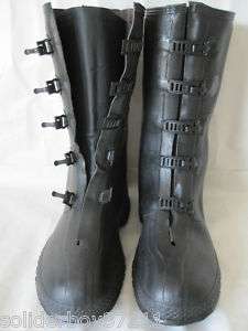 NEW Surplus Military Issue 5 Buckle Goulash Rubber Over Boots Rain 