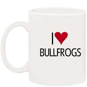  I Love Bullfrogs Mug: Everything Else