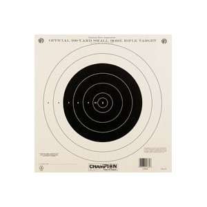   100 yd. Small Bore Rifle   Single Bull (100 Pack): Sports & Outdoors
