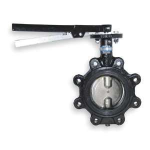   ML222B 6 Butterfly Valve,Lug,6 In,CI,Buna Liner