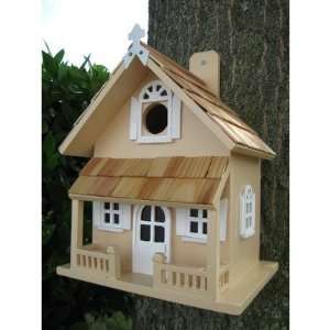   Victorian Cottage Bird House Color: Butterscotch: Home & Kitchen
