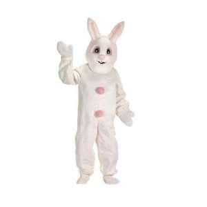  White Bunny Suit with Mascot Head Size Adult Large: Health 