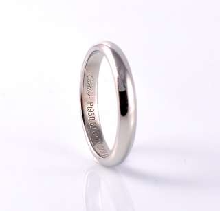 Cartier Platinum Wedding Band Ring  