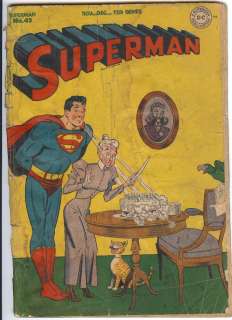 Superman #43 Golden Age Superman DC  