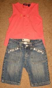 Girls Trendy Summer Clothes Lot Size 7 8 GYMBOREE JUSTICE TCP GAP 