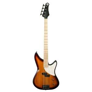   Maple Fretboard 4 String Bass, Tobacco Sunburst Musical Instruments