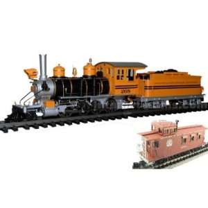   Large Scale C 16 Coal Burning   D&RGW(with free caboose): Toys & Games