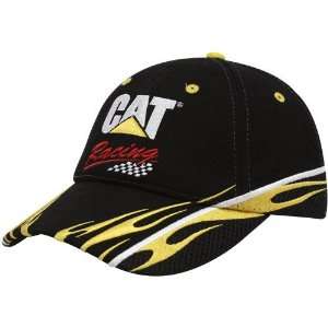  #31 Jeff Burton Black Sponsor Adjustable Hat Sports 