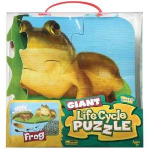  Insect Lore Frog Giant Life Cycle Puzzle: Toys & Games
