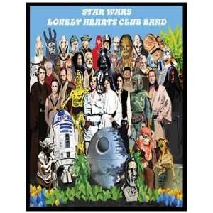   Magnet (Large) STAR WARS (Lonely Hearts Club Band) 