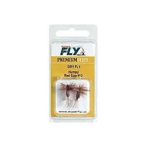  Superfly Dry Fly Humpy Red Size 12: Everything Else