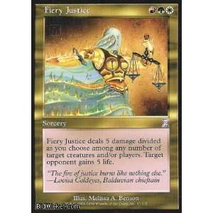  Fiery Justice (Magic the Gathering   Time Spiral Time 