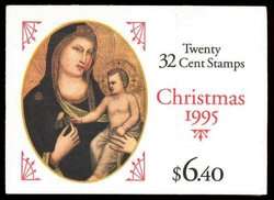 1995 Christmas Madonna BK232 Sc 3003Ab plate number 1  
