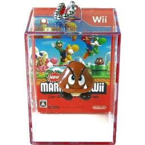  Super Mario Brothers Mario WII Mini Figure Keychain 