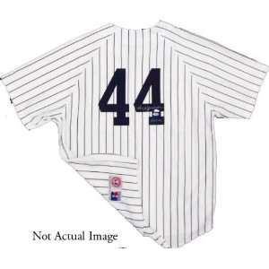  Reggie Jackson New York Yankees Autographed Jersey: Sports 