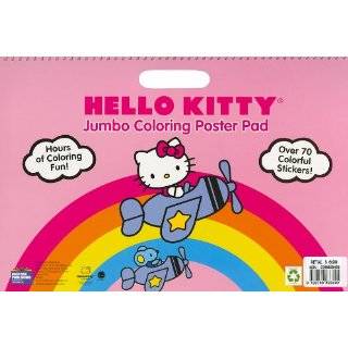 Hello Kitty Jumbo Coloring Poster Pad by Modern Publishing ( Spiral 