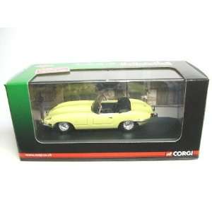  Corgi   Jaguar E Type   Primrose   143 Scale Toys 