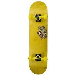  Kryptonics Skateboard Yellow with Hi Fi Headphones Sports 