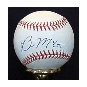 Brian McCann Autographed Baseball:  Sports & Outdoors