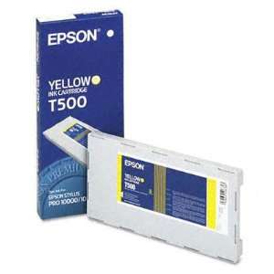 Epson T500011 Ink Yellow Dye Based 500 Ml Instant Drying 