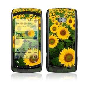    LG Ally VS740 Skin Decal Sticker   Sun Flowers 