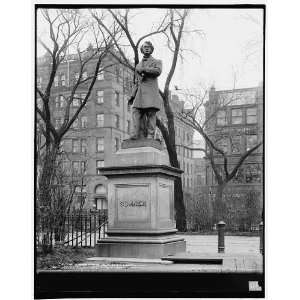  Sumner statue,Public Gardens,Boston,Mass.