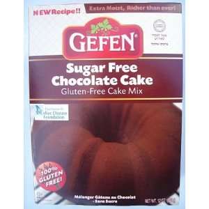  Gefen Sugar Free Chocolate Cake Mix 12oz. (Pack of 3 