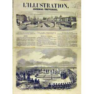  1858 Burial Toulon Suffren Sailors French Print