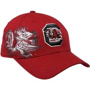   Carolina Gamecocks Garnet Strike Zone One Fit Hat: Sports & Outdoors
