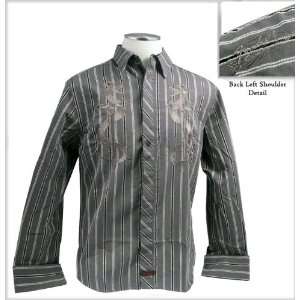  Fender? Custom Shop Remy Long Sleeve Shirt, Black, M 