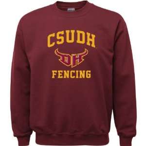  Cal State Dominguez Hills Toros Maroon Youth Fencing Arch 