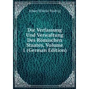   Volume 1 (German Edition) (9785876984371) Johan Nikolai Madvig Books