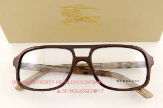 Brand New BURBERRY Eyeglasses Frames BE 2088 3081 BROWN for Men 100% 