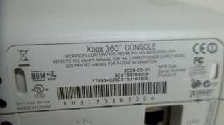 XBOX 360 ARCADE WITH HDMI CONSOLE ONLY 0882224855495  