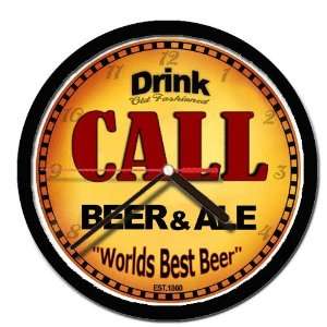  CALL beer and ale cerveza wall clock: Everything Else