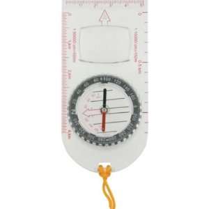 Explorer Compass 35 Clear Acrylic Compass with Metric Scale:  