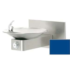 Haws 1001BP BLUE Blue Barrier Free, Stainless Steel Drinking Fountain 