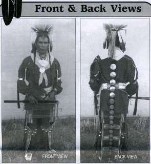   River Native American Indian Straight Dance Suit Sewing Pattern  